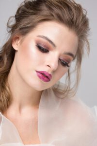 woman, young, skin, lovely, nice, fashion, young woman, portrait, hair, cute, charm, elegant, model, isolated, people, adult, one, european, vintage woman, makeup, hairstyle, white, lace, easy, dress, bride, gentle, collar, lady, close-up, person, female